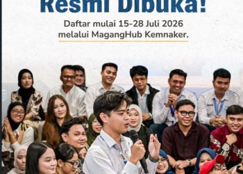 Pendaftaran Magang Nasional 2026 resmi dibuka, ayo buruan daftar…!!!